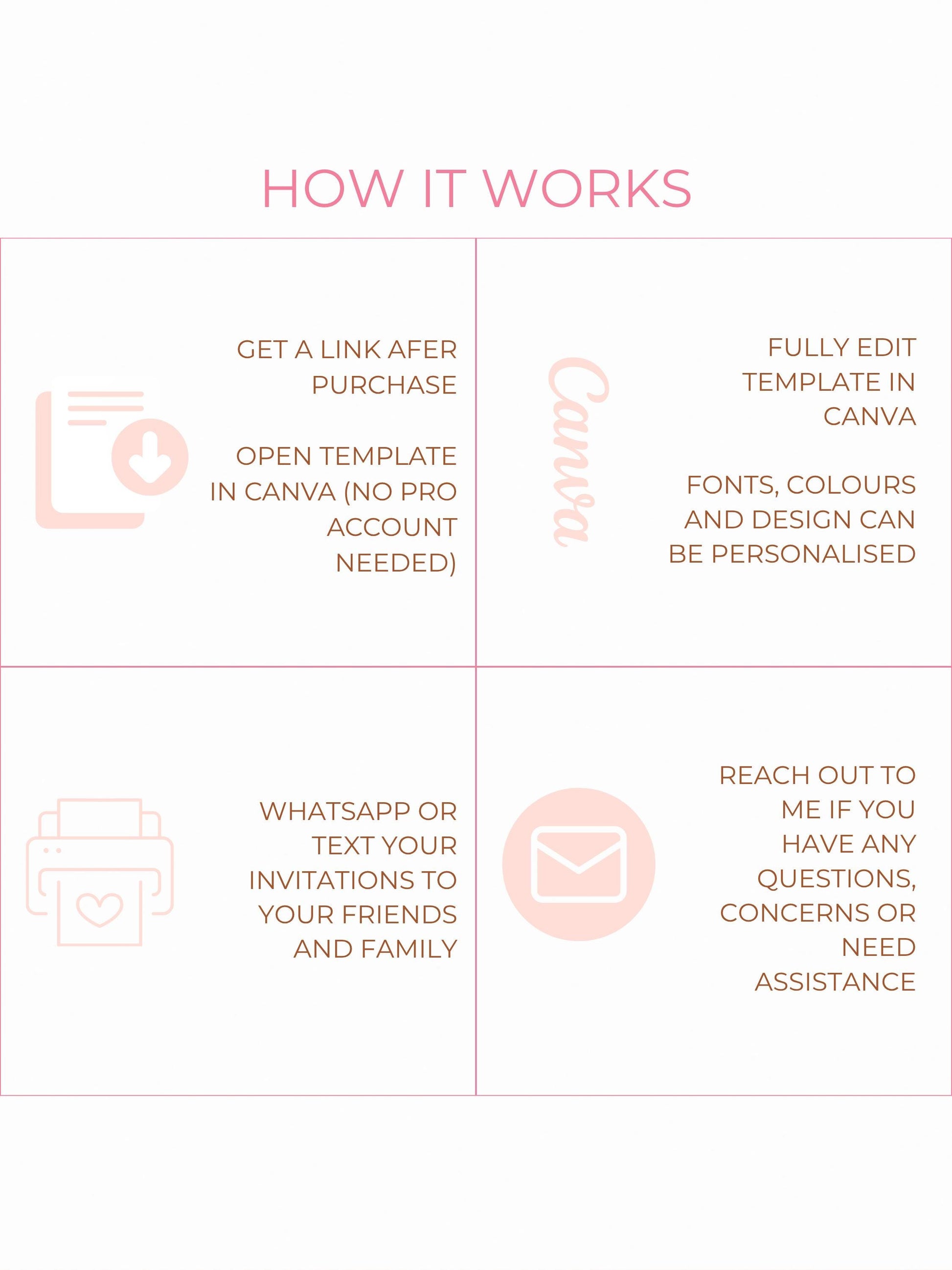 Magical Princess Birthday Invitation - Custom Storybook Castle Printable Girls Party Invite (Instant Download Editable Canva Template)