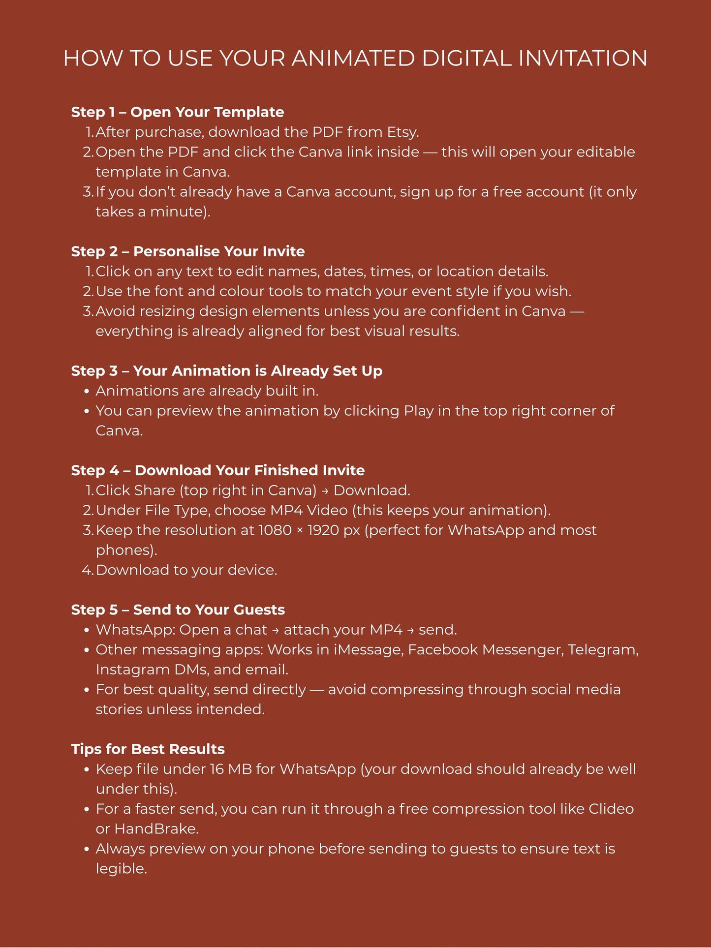 Animated Digital Christmas Snowglobe Card - Magical Digital Christian Custom Instant Download Canva Template