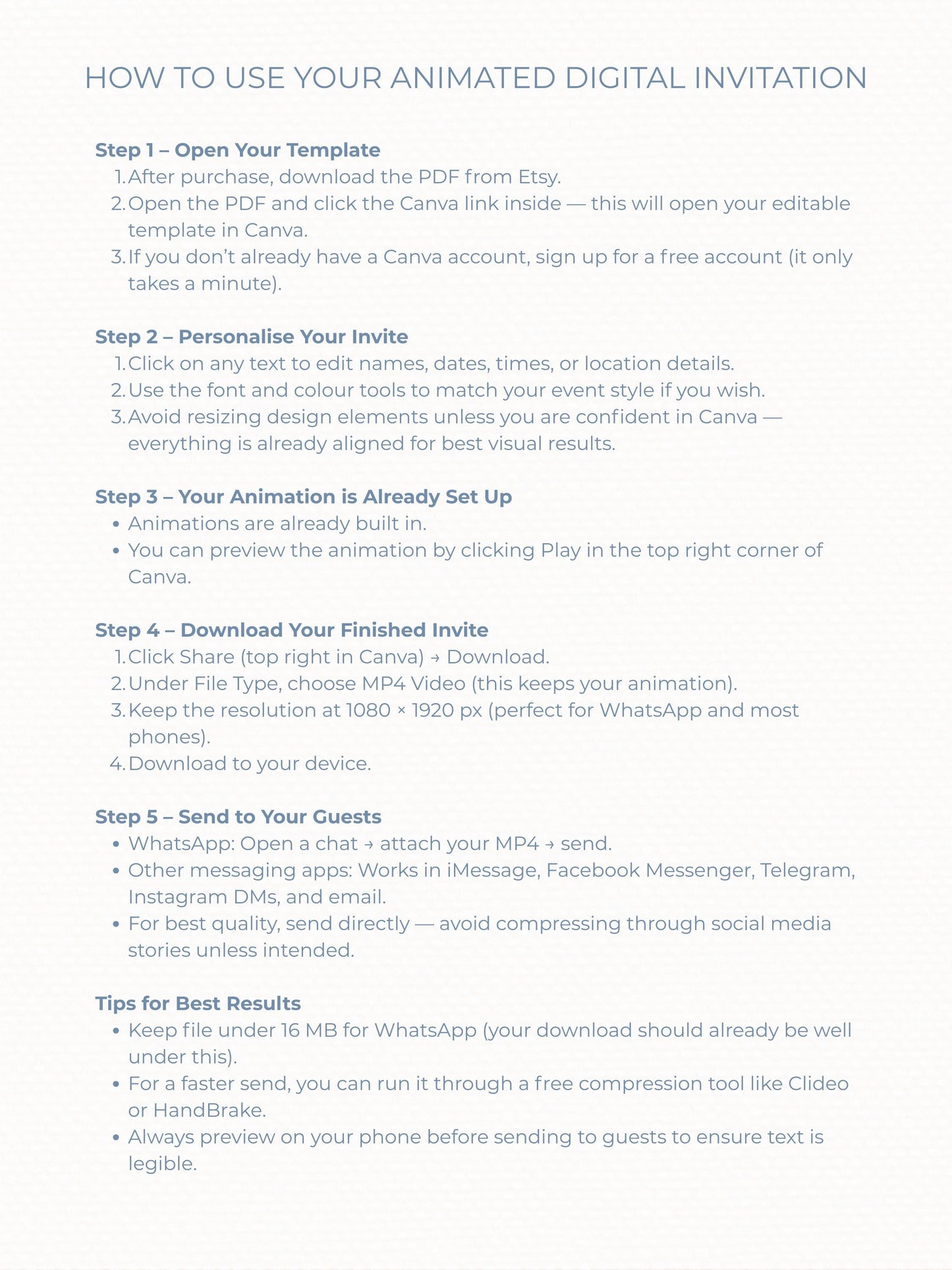 Animated Superhero Birthday Invitation - Editable Storybook Tower Digital Evite (Instant Download Custom Canva Template)