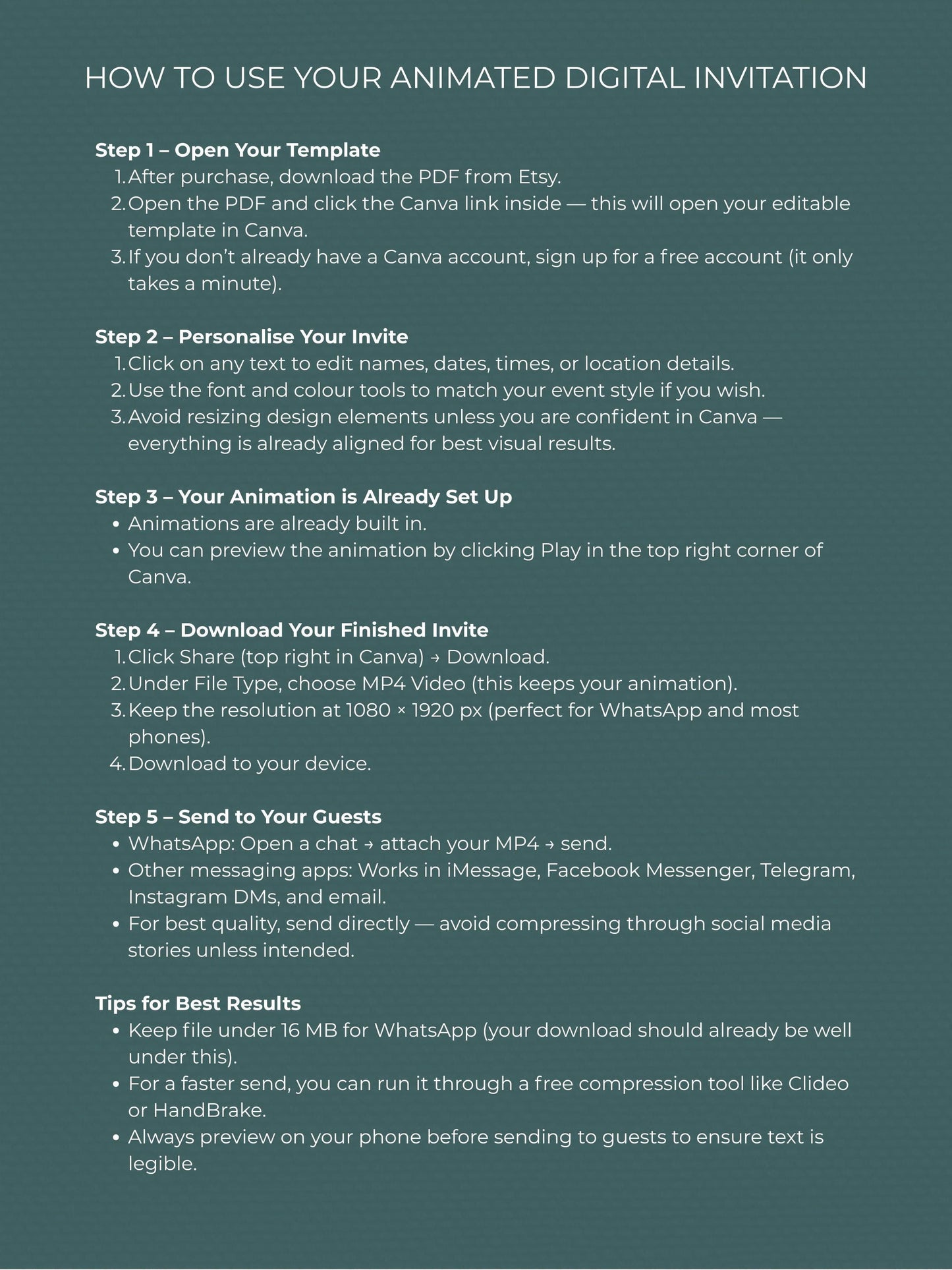 Animated Nativity Snow Globe Christmas Card - Religious Faith-Based Holiday Seasonal Greeting (Custom Instant Download Canva Template)