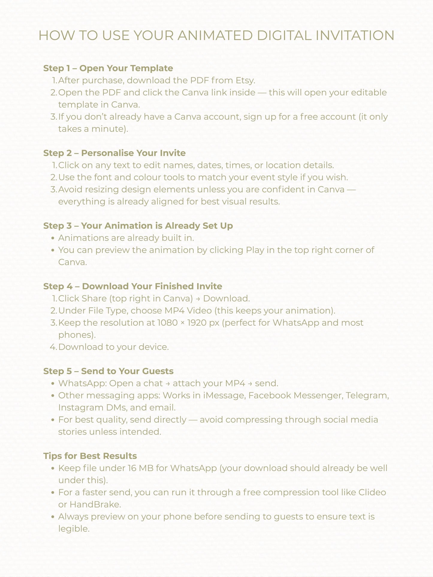 Animated Baby Shower Evite - Watercolour Rain Toys Invitation (Custom Instant Download Editable Canva Template) Digital Video Invite