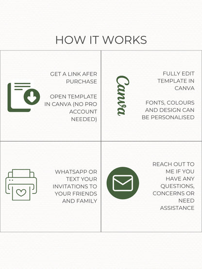 Animated Storybook Wedding Invitation, Digital Video Invite with Details Page, Editable Canva Template, Romantic Book Opening Evite