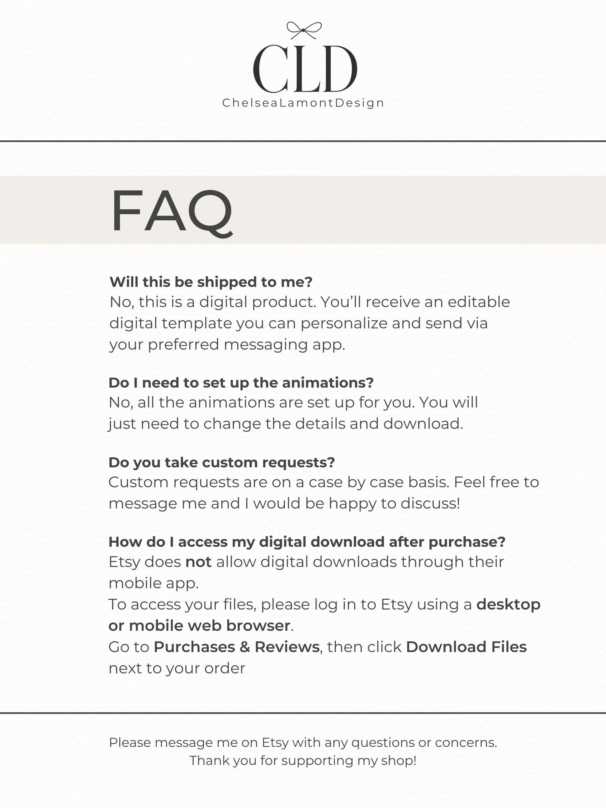 Animated Spring Garden Party Evite - Floral Brunch/Lunch Celebration Video Invitation (Editable Canva Digital Invite Template)