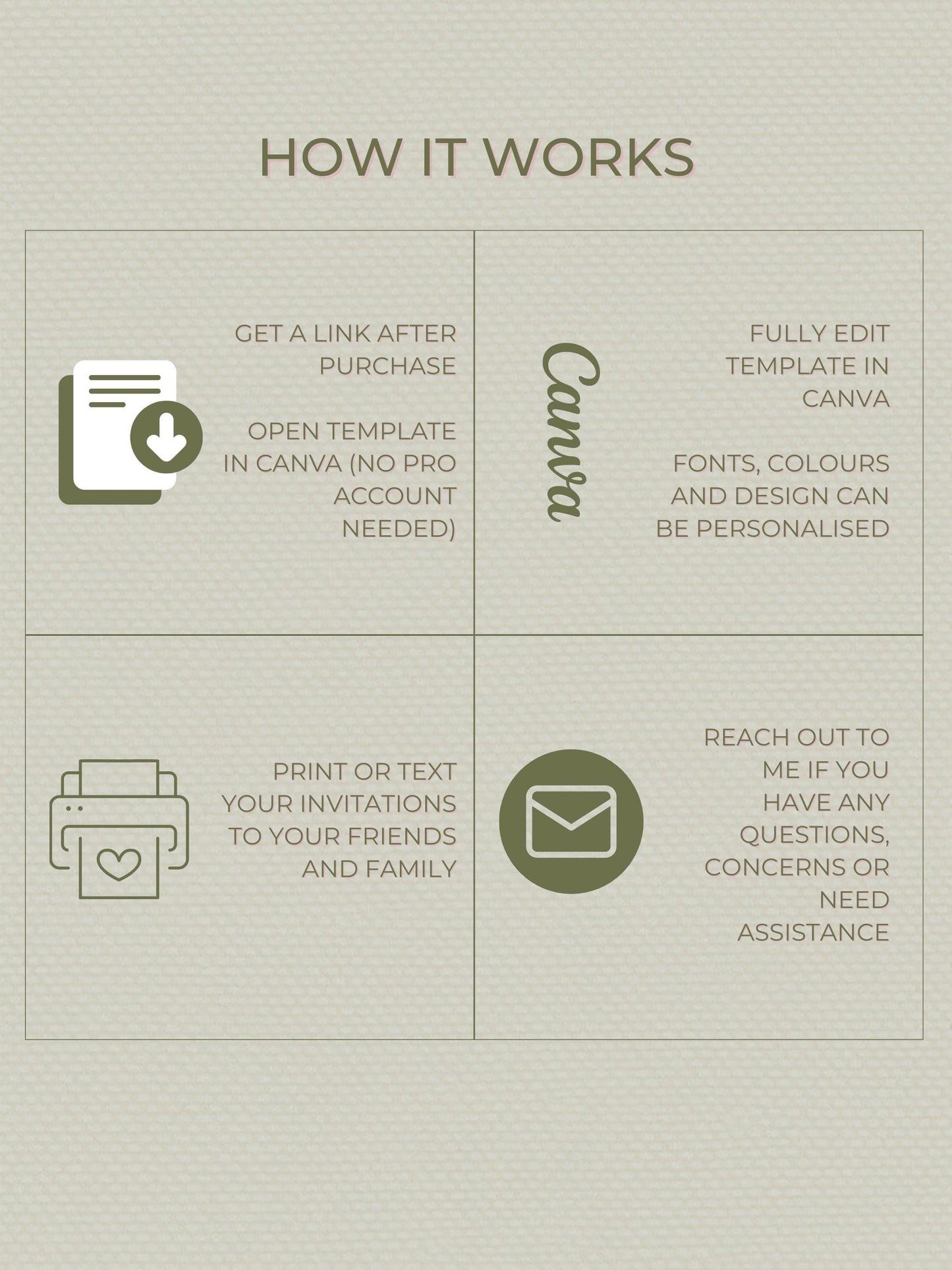 Printable Spring Garden Party Invite - Floral Brunch/Lunch Celebration Video Invitation (Editable Canva Digital Invite Evite)