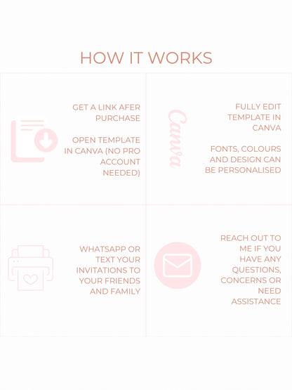 Printable Blonde Princess Birthday Invitation - Custom Storybook Castle Girls Party Invite (Instant Download Editable Canva Template)