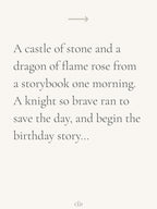 Knight Birthday Video Invite for Kids – Custom Fantasy Storybook Castle Pop-Up Invitation (Editable Instant Download Canva Template Evite)