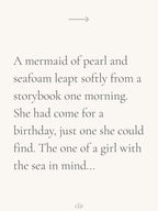 Printable Mermaid Birthday Invite - Digital Custom Storybook Under the Sea Party Invitation (Editable Instant Download Canva Template Evite)