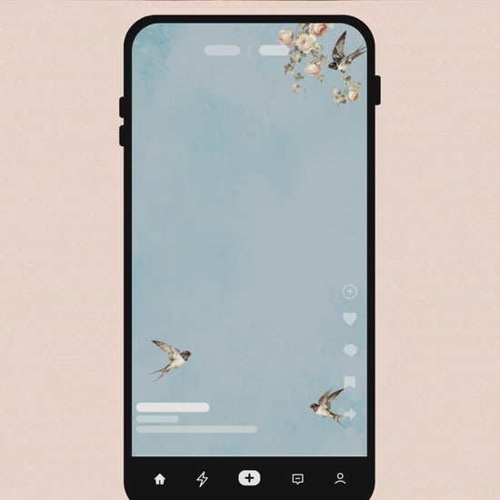 Animated Rococo Cherub Baby Shower Invitation-Regencycore Digital Evite (Instant Download Editable Canva Template) Nesting Party Invite