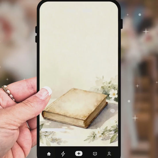 Animated Storybook Save the Date Video - “We’re Going to the Chapel” Digital Wedding Announcement (Editable Canva Template)