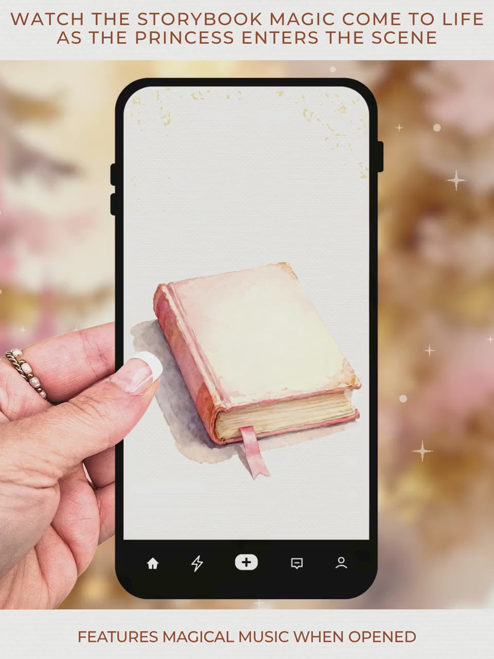 Animated Princess Birthday Evite - Custom Storybook Castle Video Invitation - Magical Girl Digital Invite (Instant Download Canva Template)