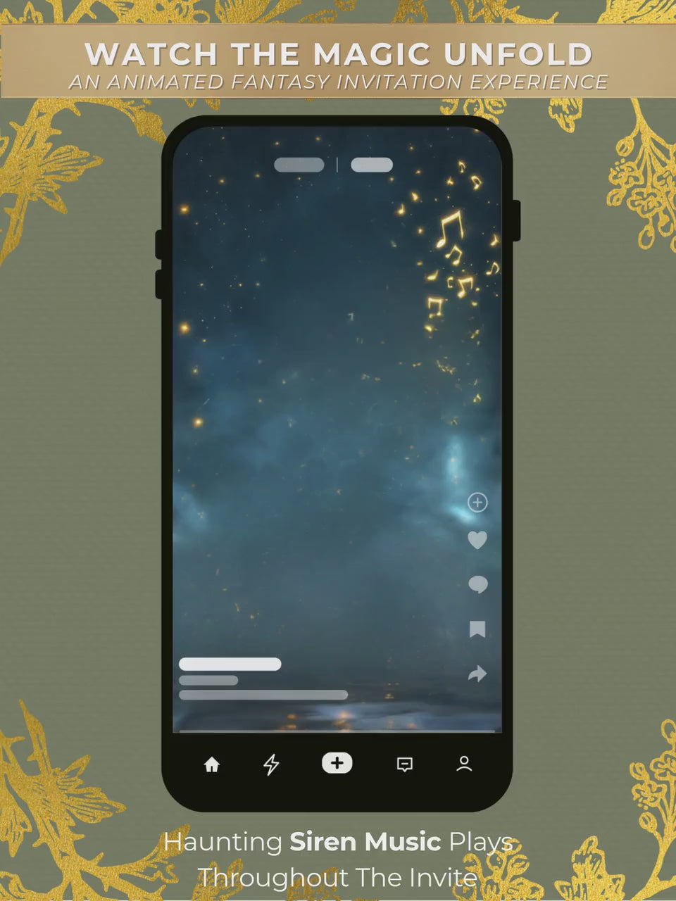 Animated D&D Campaign Invite-Fantasy Adventure Video Invitation (Instant Download Custom Canva Template) Role-playing Table Top Games Evite