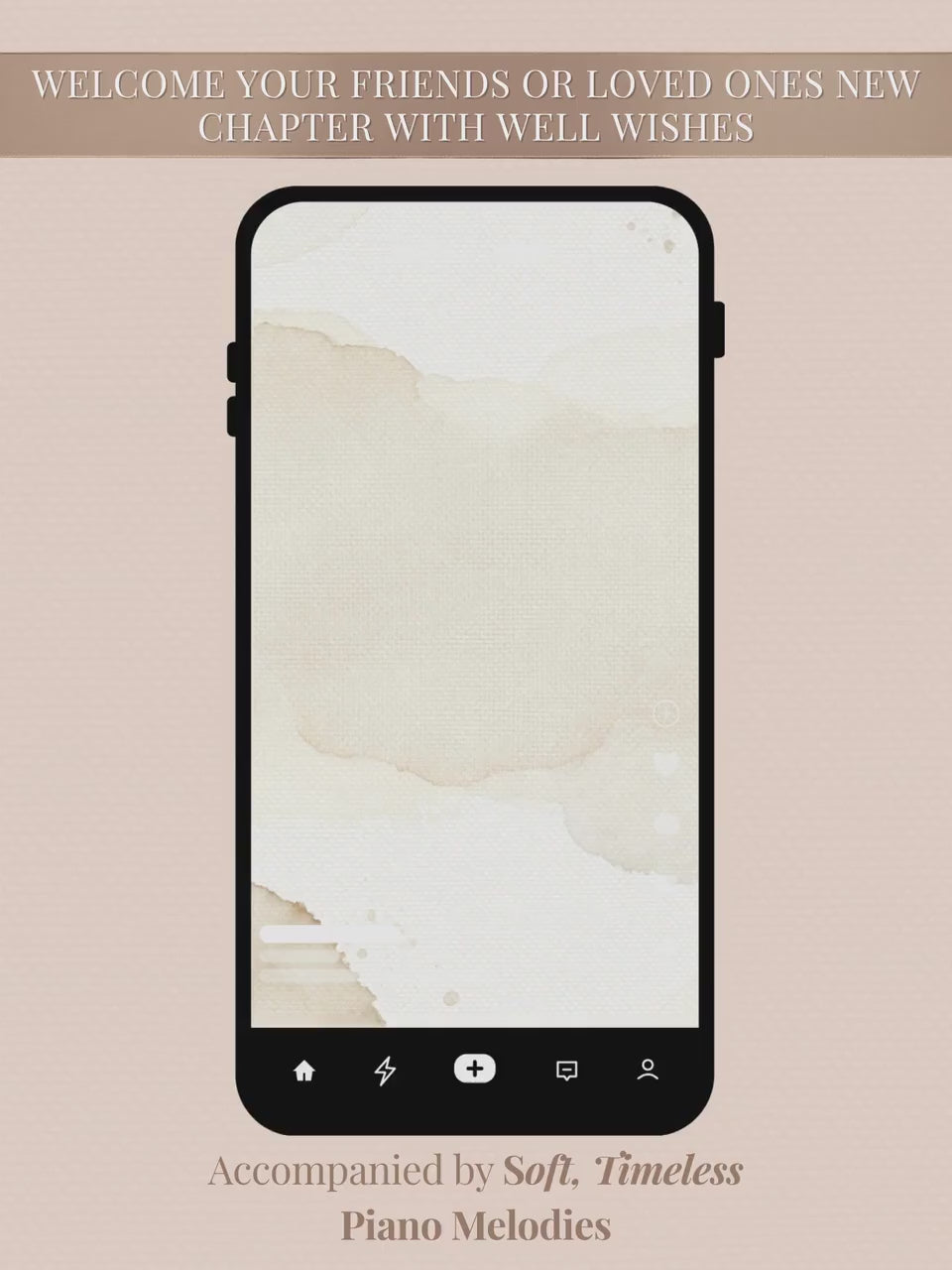 Animated Digital Card for Friend going through Divorce, Separation & New Beginnings (Digital Instant Download Editable Canva Template)