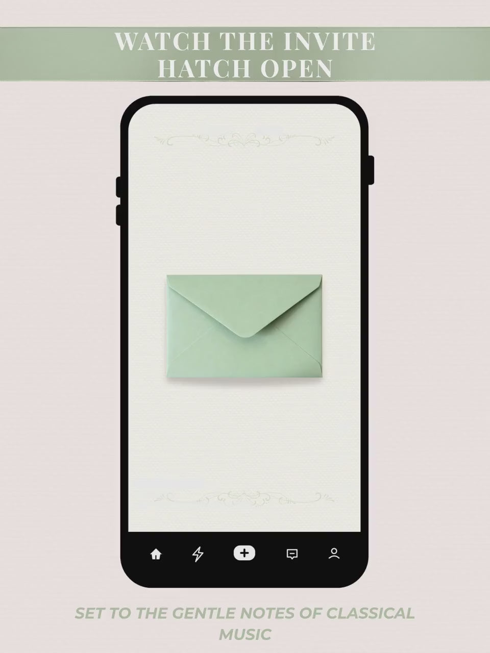 Animated Nesting Party Invitation-Digital Baby Shower Evite (Instant Download Editable Canva Template) Custom Newborn Arrival Invite