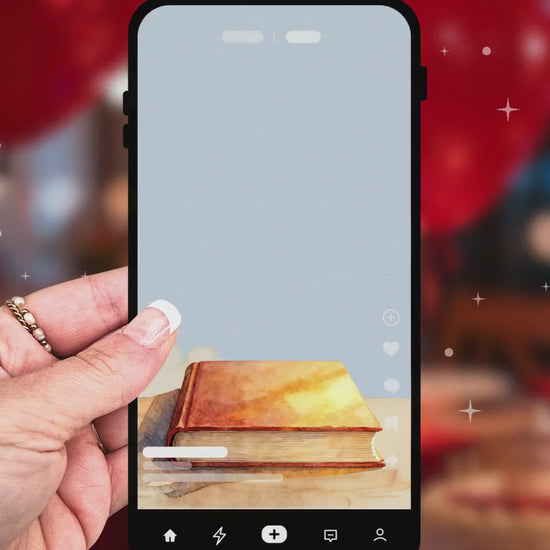 Animated Superhero Birthday Invitation - Editable Storybook Tower Digital Evite (Instant Download Custom Canva Template)