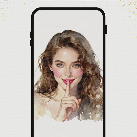 Animated Surprise Party Invitation - Modern Playful Custom Digital Evite (Instant Download Editable Canva Template), Secret Birthday Invite