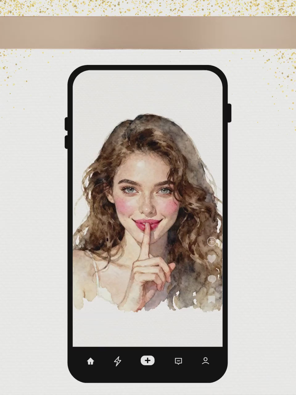 Animated Surprise Party Invitation - Modern Playful Custom Digital Evite (Instant Download Editable Canva Template), Secret Birthday Invite