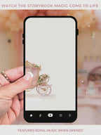 Animated Princess Birthday Invitation Video, Carriage Evite, Girl 5th Party Fairytale Digital Invite, (Editable Custom Canva Template)