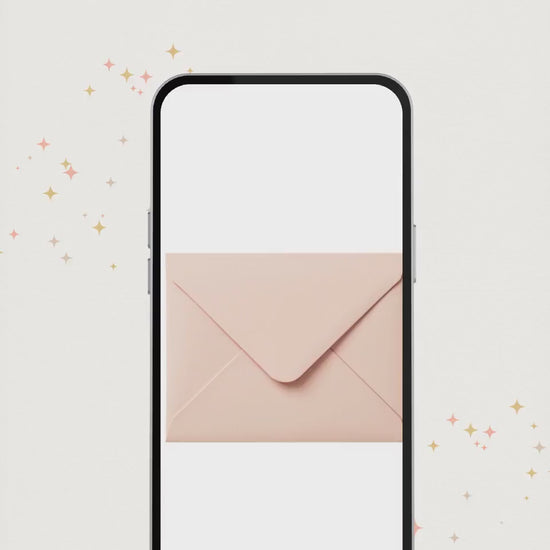 30th Birthday Invitation Animated Digital Evite with Clinking Glass Animation and Envelope Reveal, Peach Pink Editable Canva Video Template