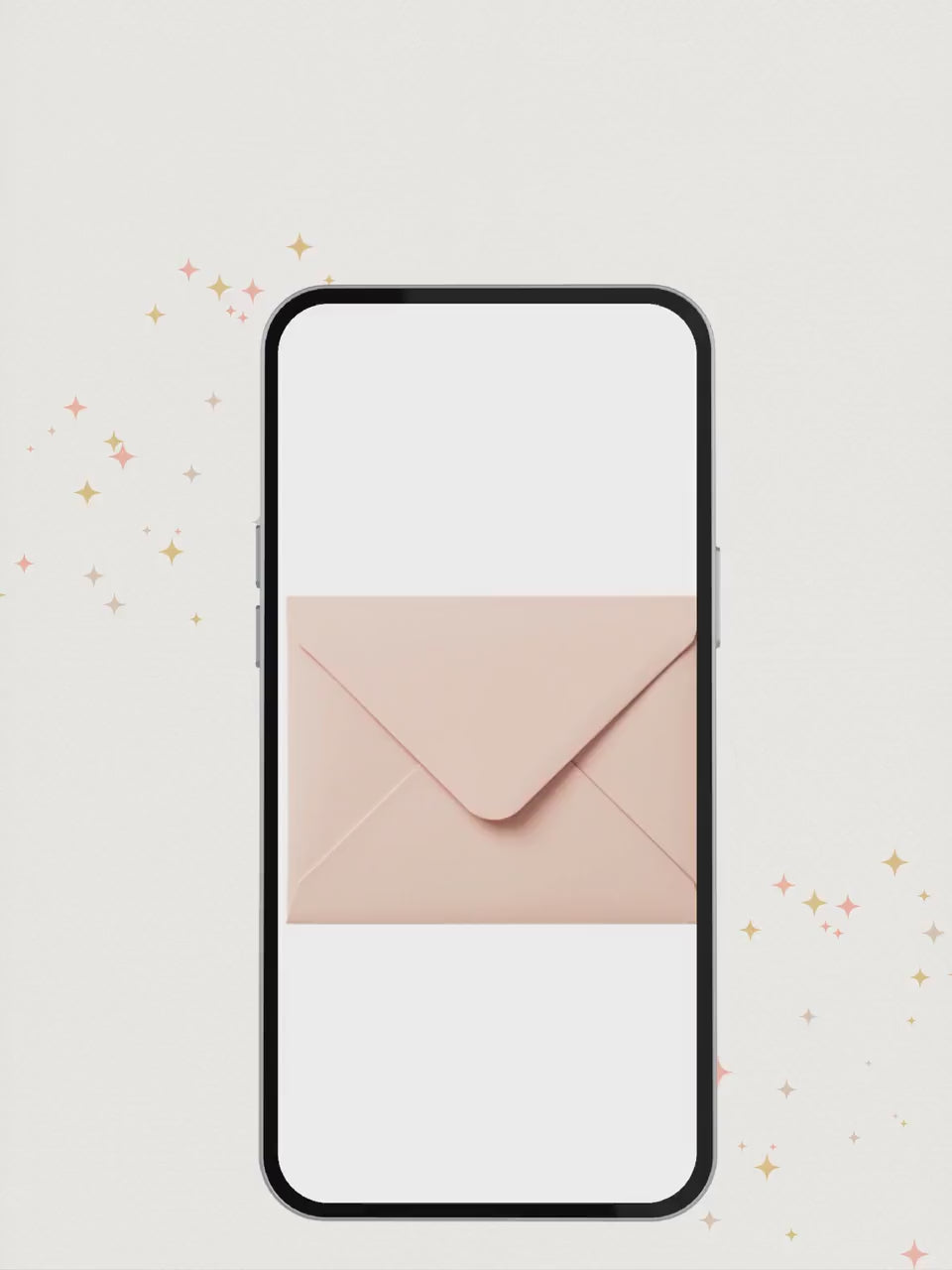 30th Birthday Invitation Animated Digital Evite with Clinking Glass Animation and Envelope Reveal, Peach Pink Editable Canva Video Template