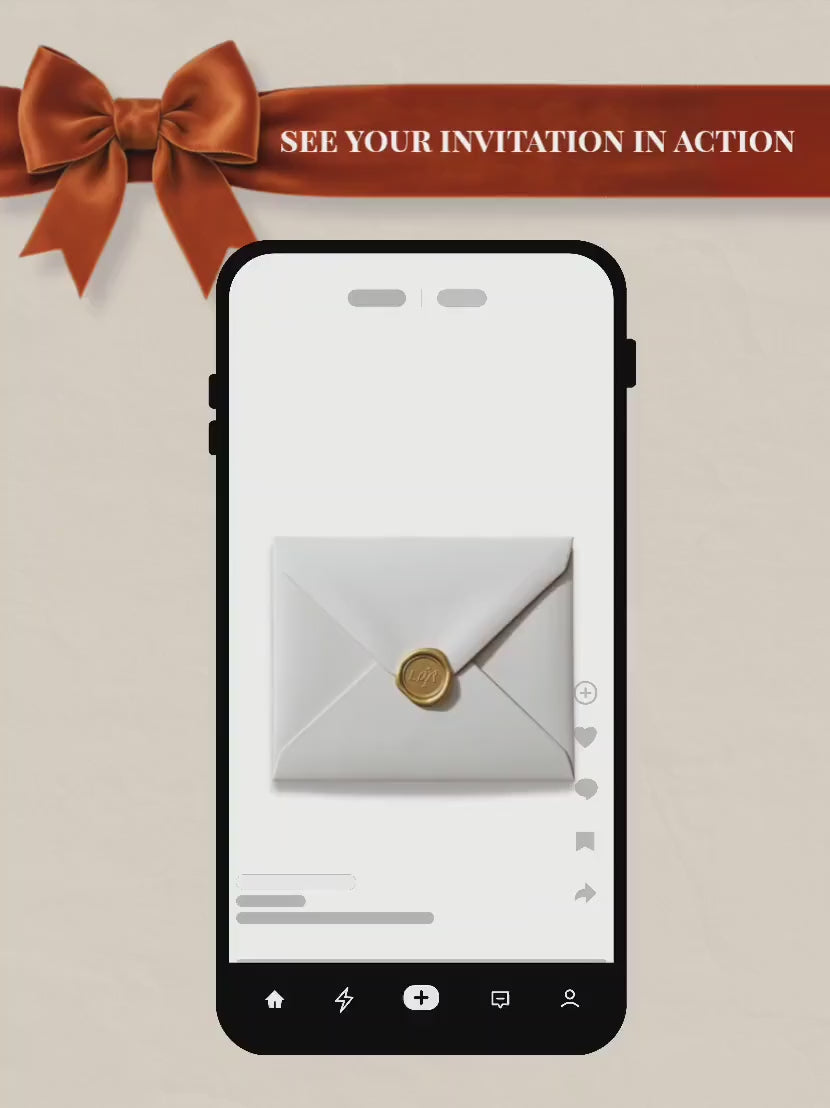 Animated Thanksgiving Digital Invite, Editable Harvest Dinner Video Evite, Fall Party Motion Invite WhatsApp or Email, Autumn Canva Template