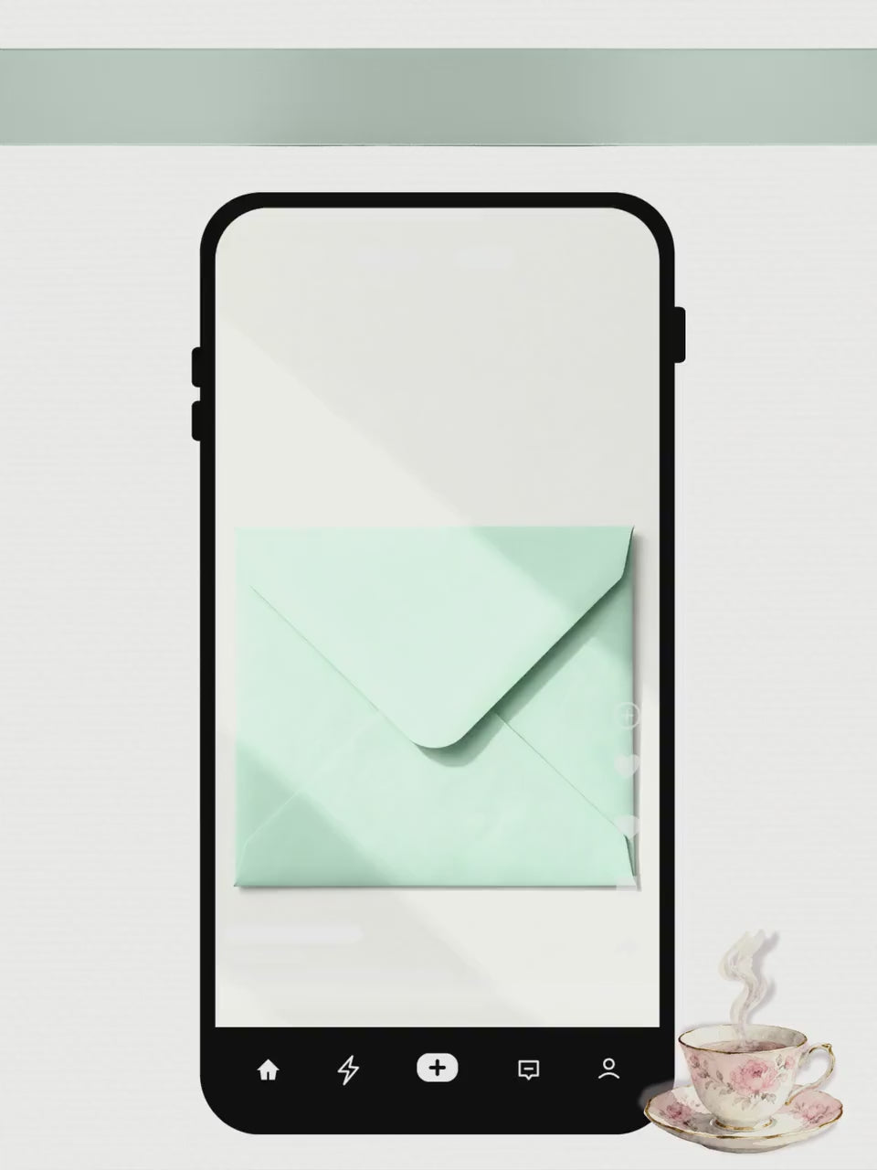 Animated Tea Party Invitation (Instant Download Editable Digital Canva Template) - Afternoon Tea, Birthday, Garden, Bridal Events Evite